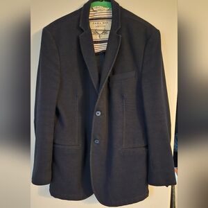 Zara Men's Dark Navy Blazer